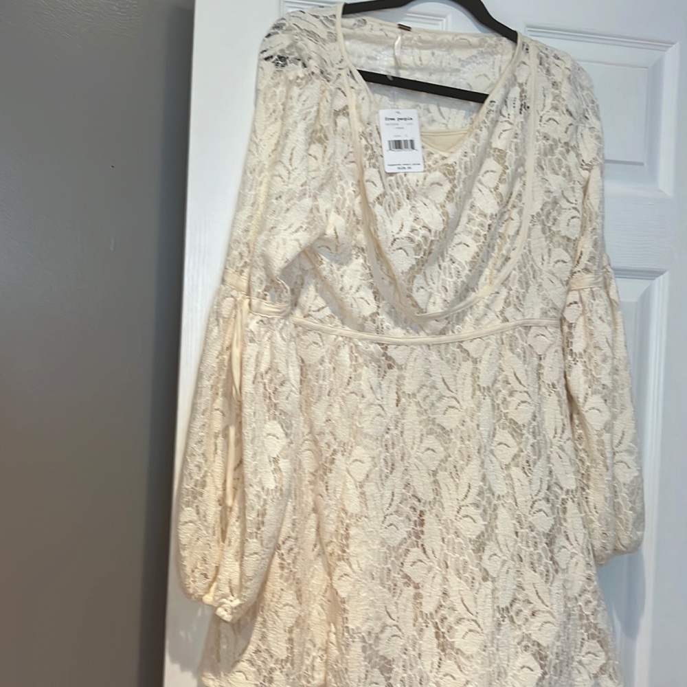 Free people women’s lace dress size large